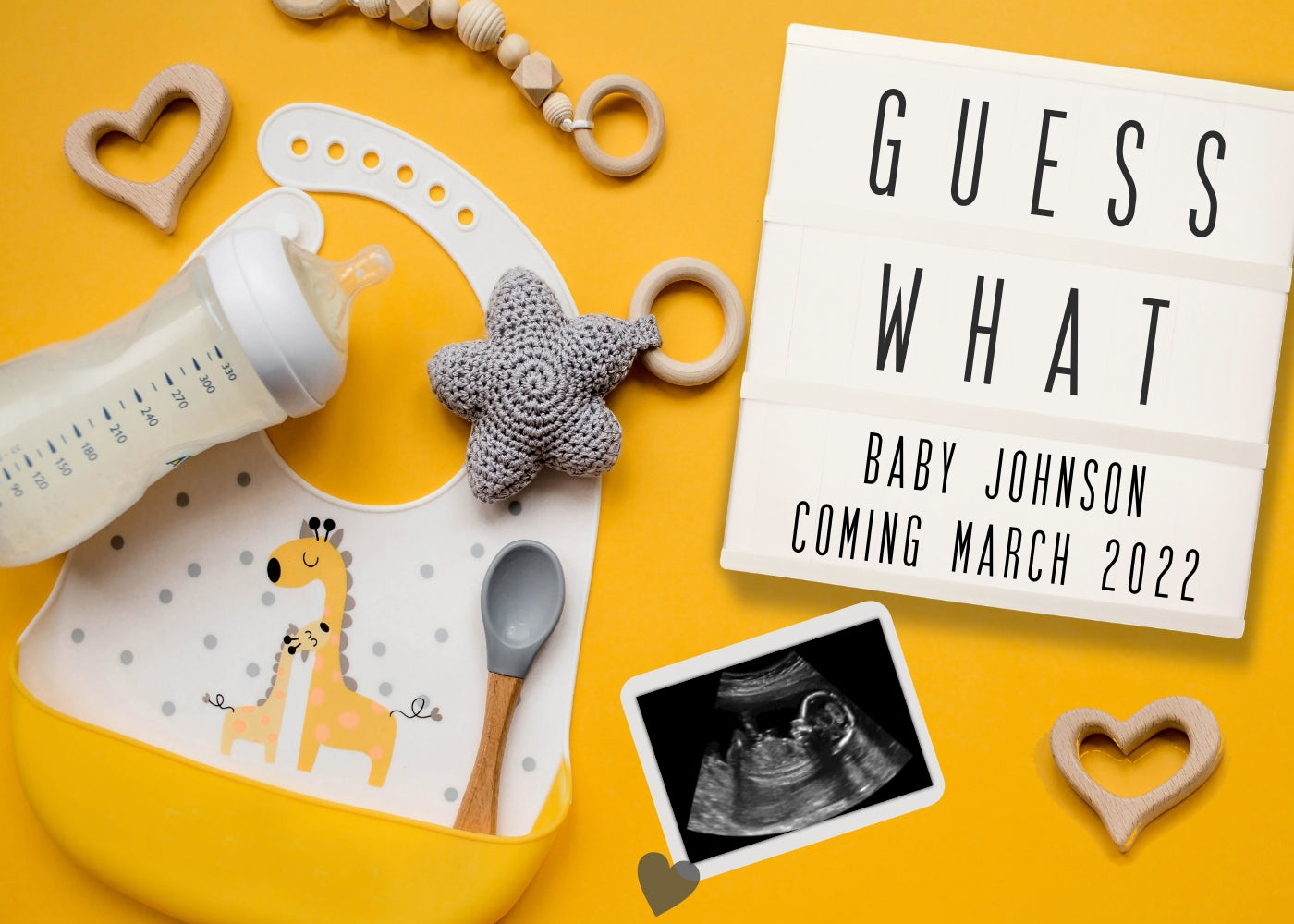 Digital Baby & Pregnancy Announcements
