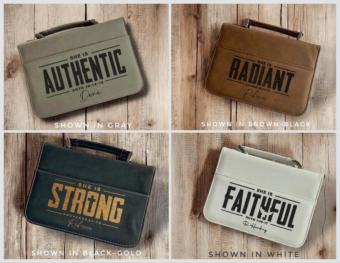 Personalized Bible Book Cover LARGE SIZE  Engraved Bible Cover