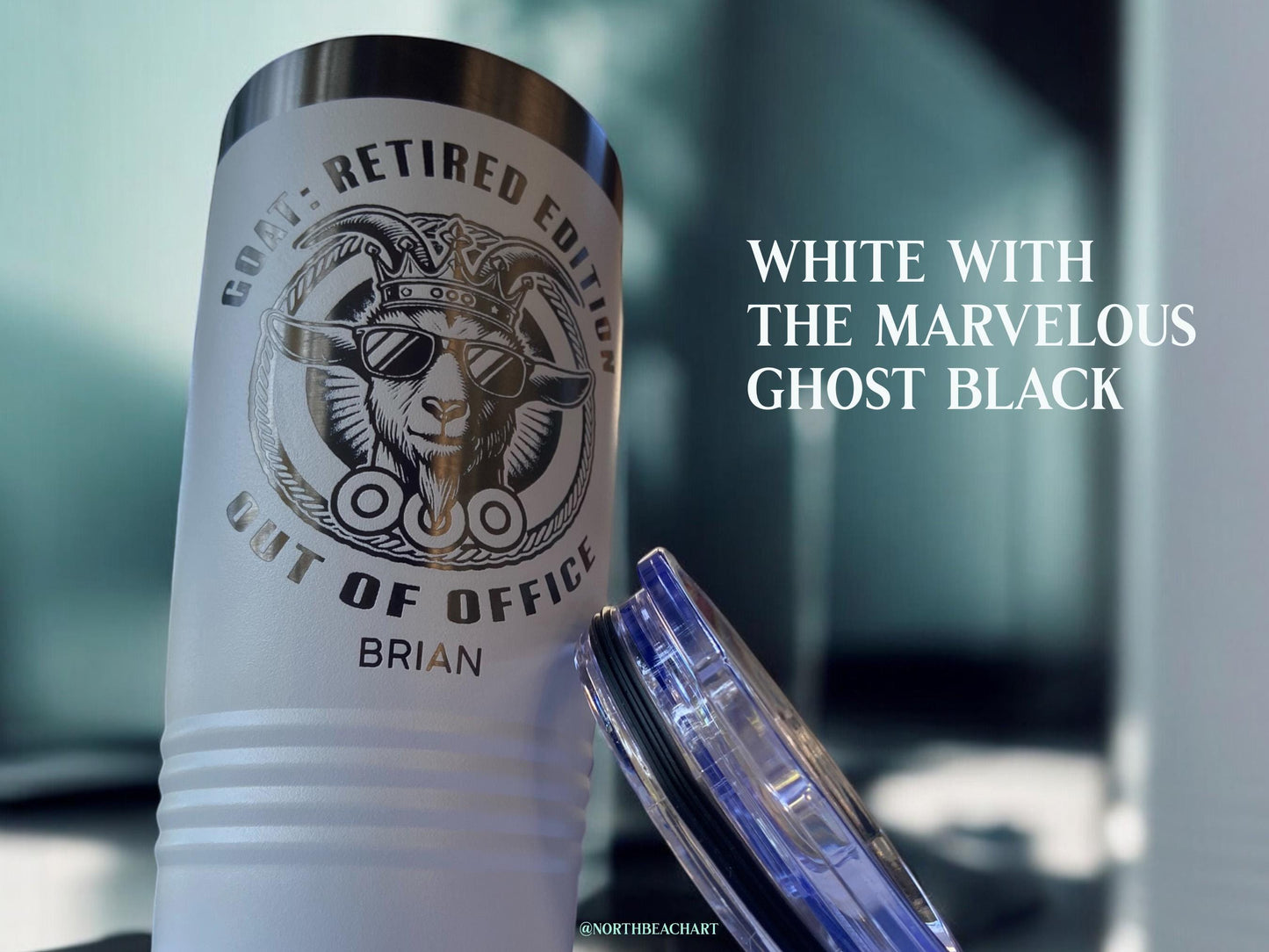 Retirement Gifts, Retirement Gift for Men Women, Retirement Tumbler, Retirement Gifts Personalized, Funny Goat Retirement Gift