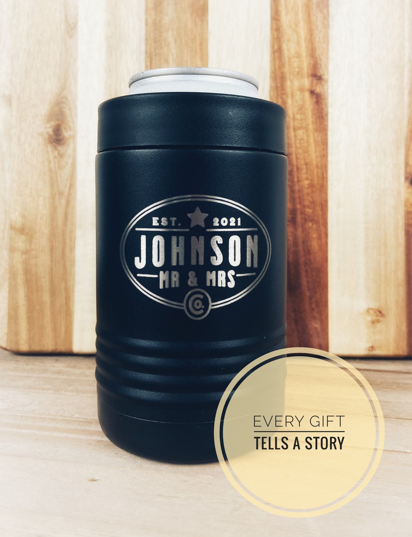 Mr Mrs Beverage Insulator Can Holders, Newlywed Gift, Personalized Wedding Gift, Bridal Shower Gift, Anniversary Gift, Couples Gift