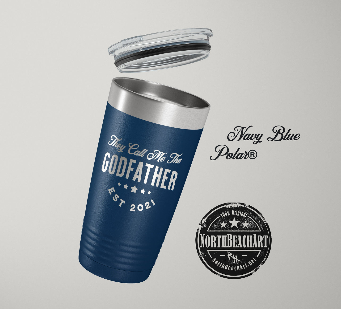 Godfather Gift, Godfather proposal, Godfather Personalized Yeti® or Polar® Camel Tumbler, Godfather Birthday, Godfather Tumbler