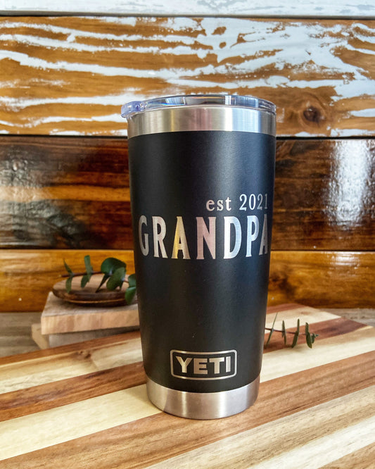 Pregnancy Announcement Tumbler, New Grandparents Gift, Grandparent Baby Announcement, Grandparent Gift