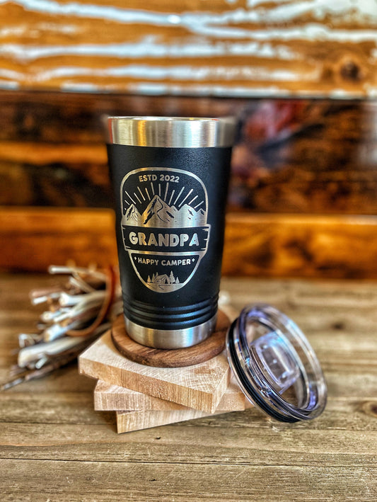 Pregnancy Announcement Tumbler Pint, New Grandparents Gift, Grandparent Baby Announcement, Grandparent Gift