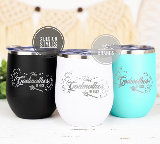 Fairy Godmother Gift Yeti® or Polar® Camel Insulated Wine Tumbler