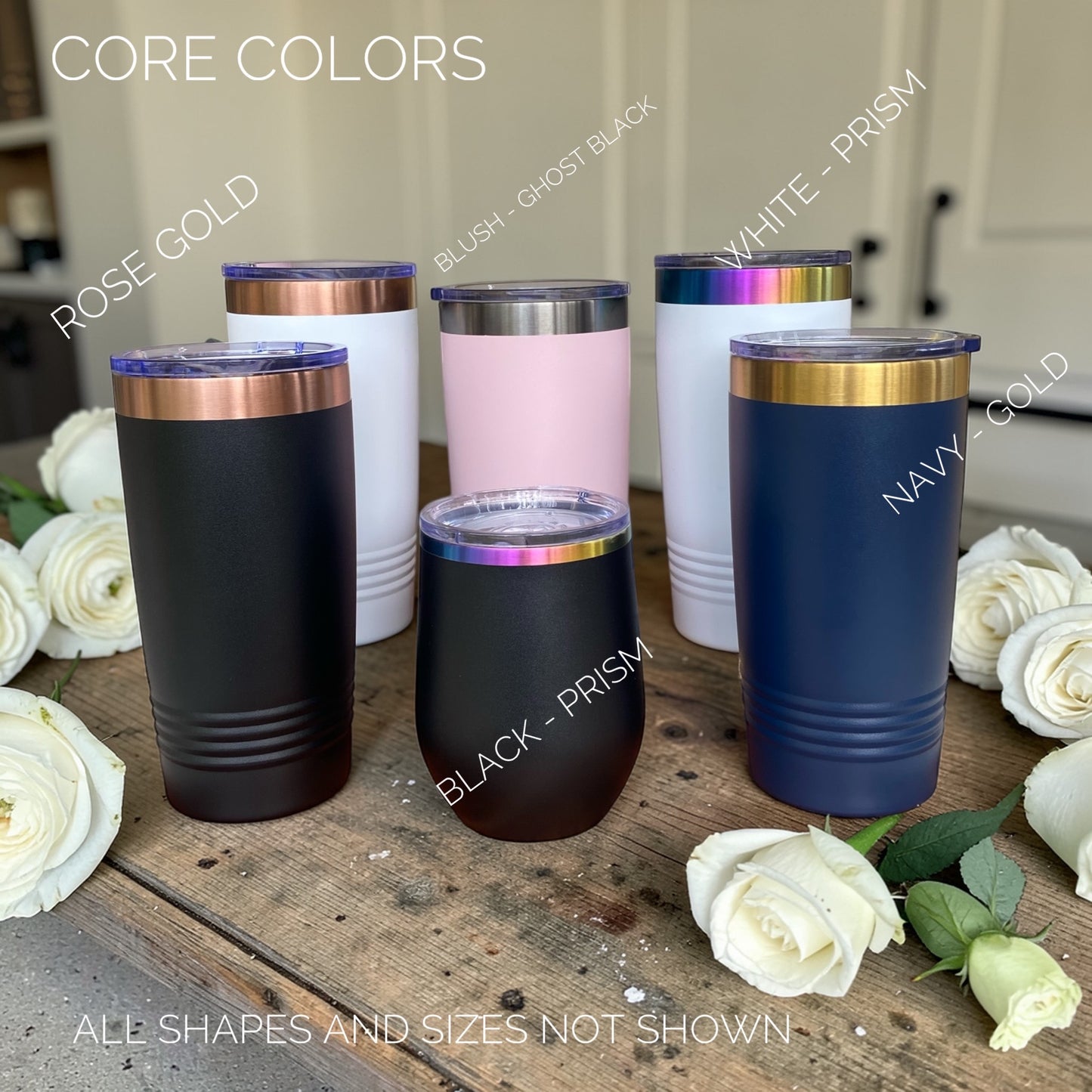 Bridesmaid Gifts Personalized Tumbler | Girls Trip Keepsake, Maid of Honor, Mother of Bride, Flower Girl Proposal