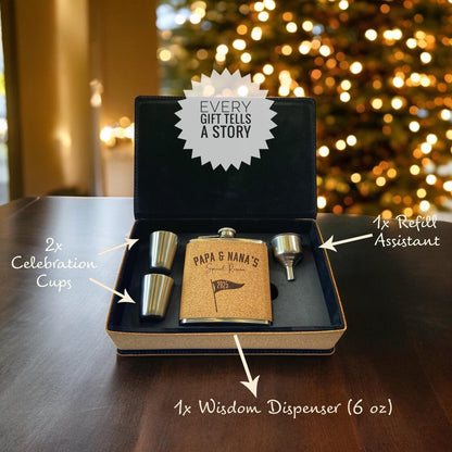 Guess What Grandparents Flask Gift, New Grandparents Gift, Grandparent gifts