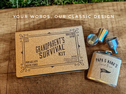 Guess What Grandparents Flask Gift, New Grandparents Gift, Grandparent gifts