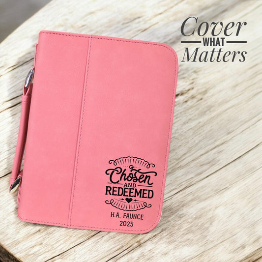 Personalized Bridesmaid Bible Cover | Engraved Vegan Leather Bridal Party Gift, Christian Bridesmaid Gift, Maid of Honor