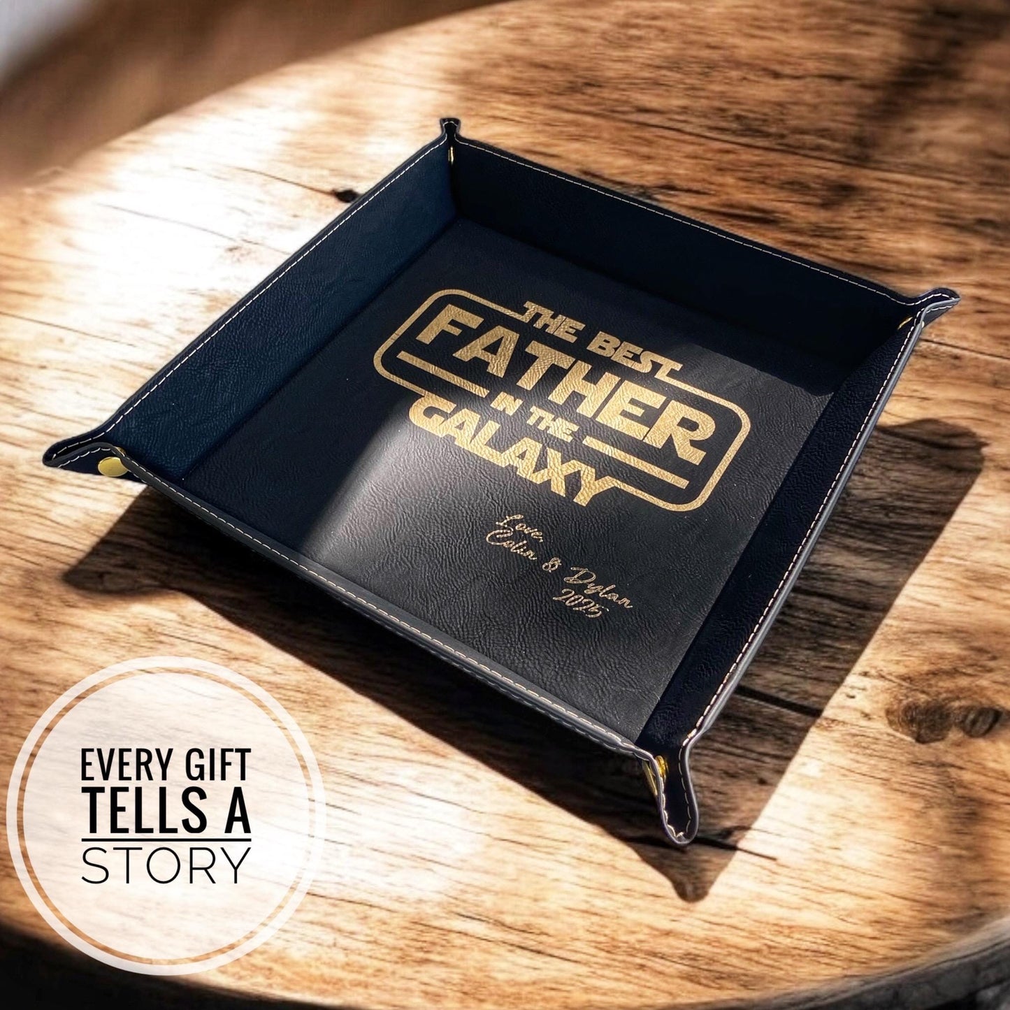 Personalized Valet Tray for Dad