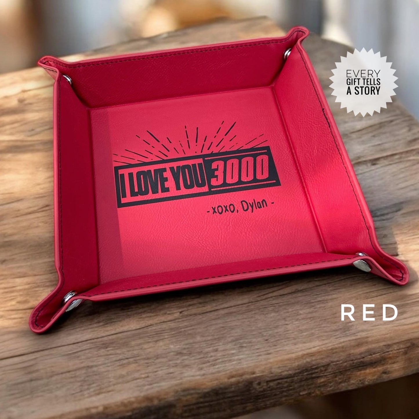 Personalized Valet Tray for Dad