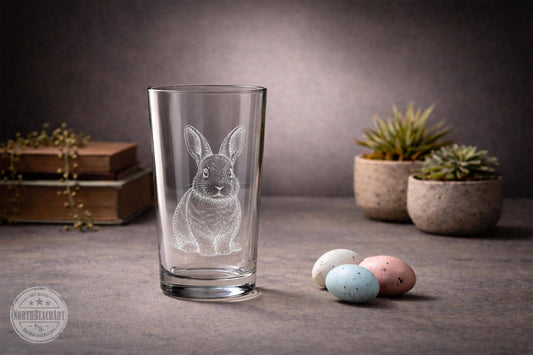 Woodland Rabbit Glass