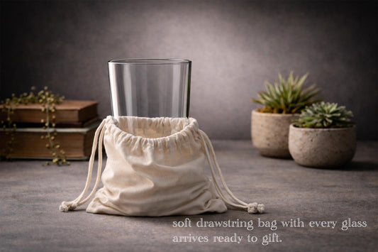 Fox Glass  | Woodland Fox Engraved Glass - Personalized Forest Themed Gift - Drinkware Glasses for Nature & Outdoor Enthusiasts