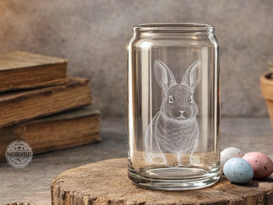 Woodland Rabbit Glass
