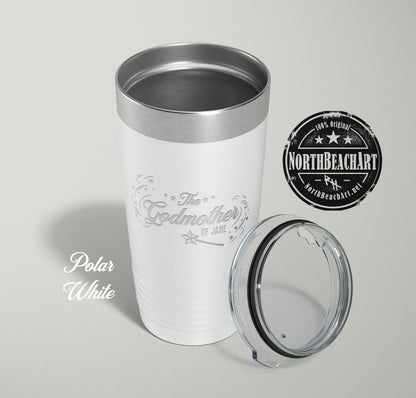 Godmother Gift Yeti® or Polar® Camel Insulated Tumbler