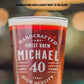 40th Birthday, 40 Years Old, 40th Birthday Pint Glass, Birthday Gift for Him, 1983 Birthday Gift, Personalized Birthday Gift