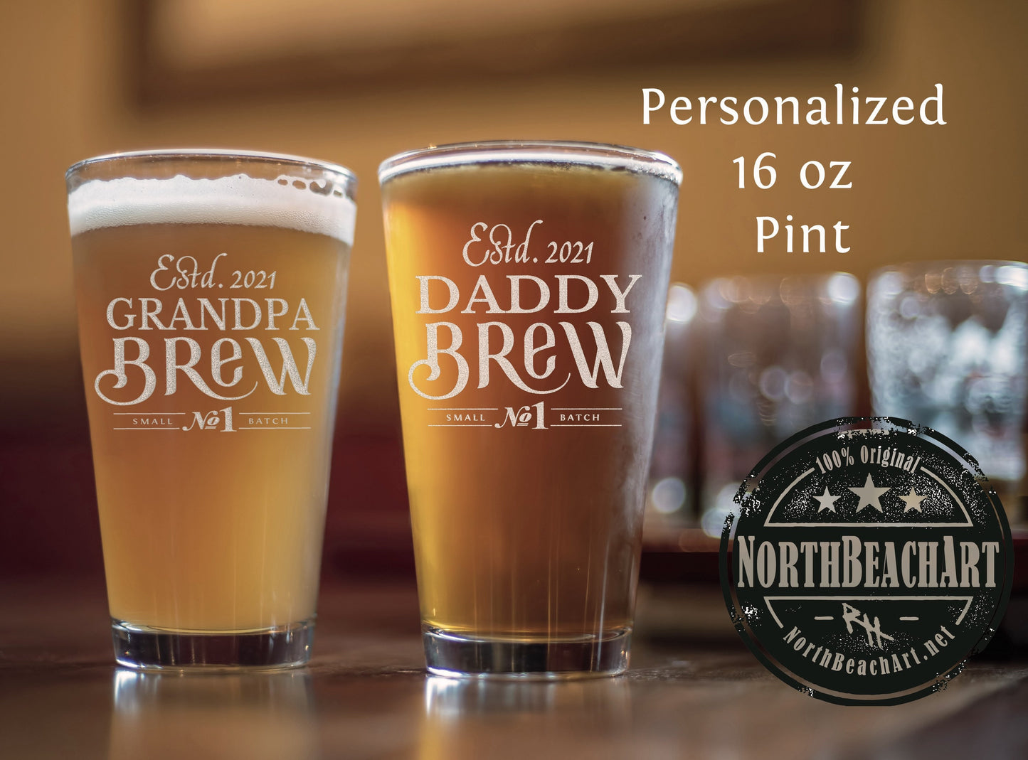 New Daddy Gift, Date Father Pint Glass, New Dad Gift, Godfather Gift, Grandpa Gift, Mommy Daddy Gift