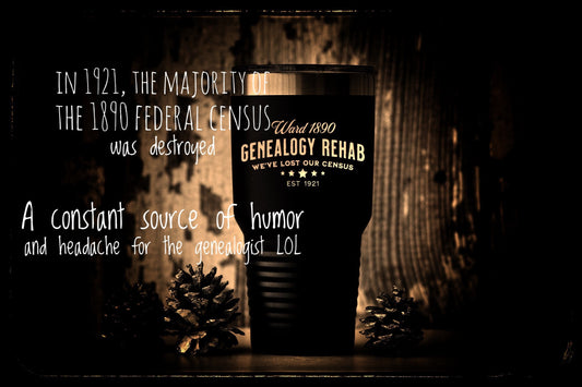 Genealogy Gift, Family History Tumbler Gift, Genealogist Gift, Reader Gift, 30oz Polar Camel Genealogy Gift