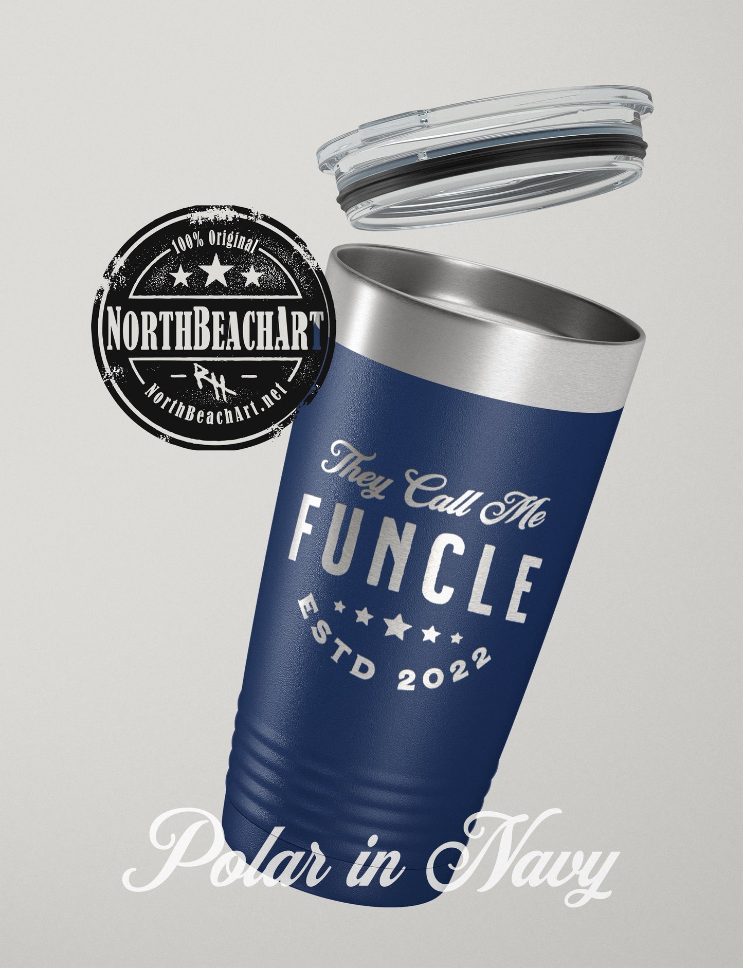 Uncle Gift, Godfather proposal, Uncle Personalized Yeti® or Polar® Camel Tumbler, Uncle Birthday, Funcle Tumbler