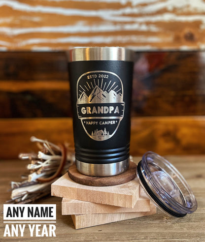 Pregnancy Announcement Tumbler Pint, New Grandparents Gift, Grandparent Baby Announcement, Grandparent Gift
