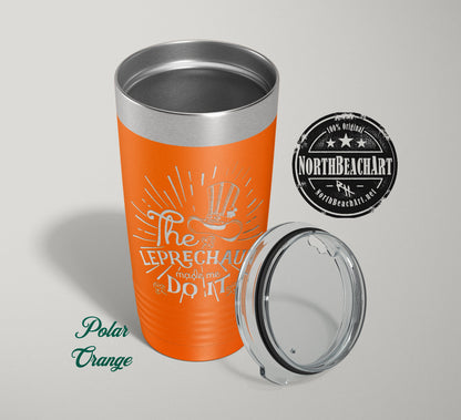 Personalized St.Patricks Day Yeti or Polar Camel,  St.Patricks Day Gift, Irish Shamrock Tumbler, Saint Patricks Day Green Tumbler Cup