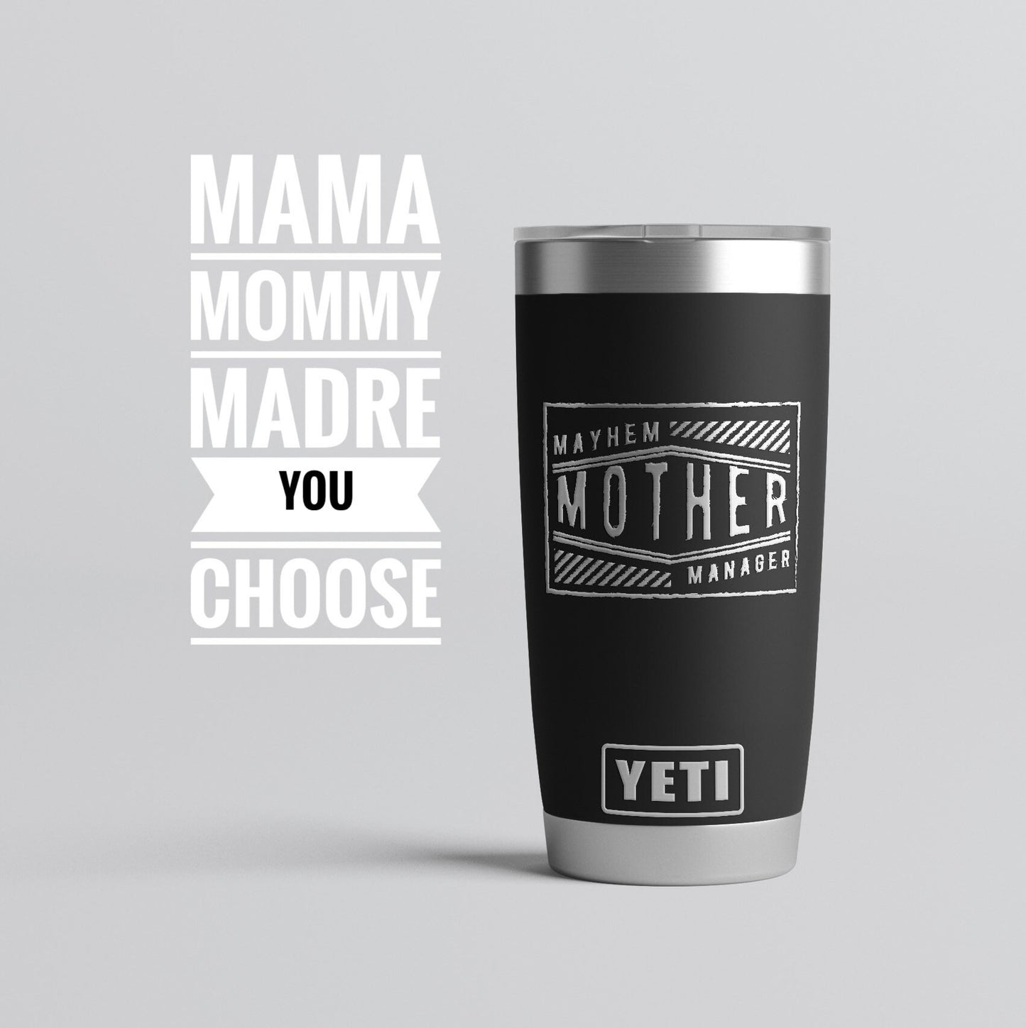 Mother's Day Gift, Personalized Yeti or Polar Camel Tumbler, Mom  Established, New Mom Gift, Personalized Gift, 