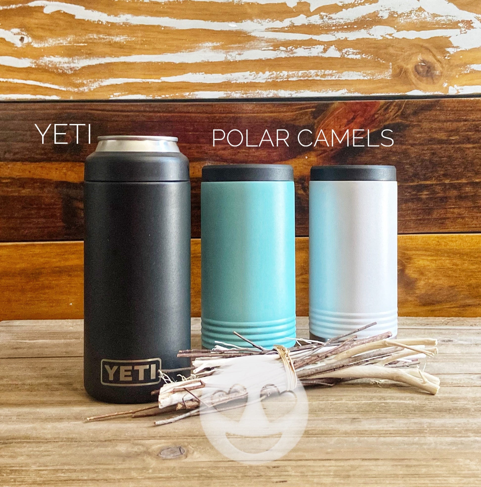 YETI White Claw PROMO Rambler Colster Slim Can Cooler White 12 oz