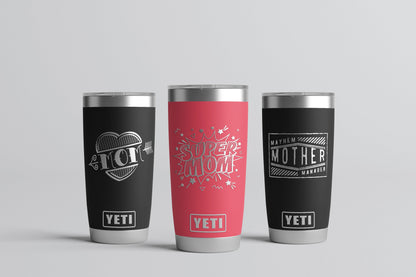 Mothers Gift, Mother's Day Gift, Mothers Personalized Yeti® or Polar® Camel Tumbler, Mom Birthday, Mama Tumbler