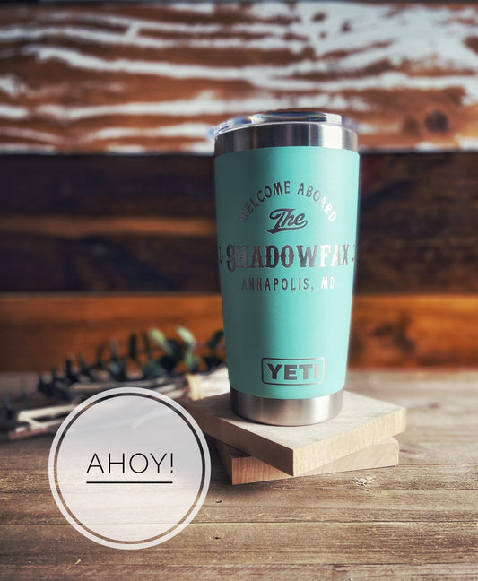 Boaters Engraved Personalized YETI® 20oz or Polar Camel 20oz, First Mate, Boat Life, Captain, Boat, Offshore, Yacht Gift