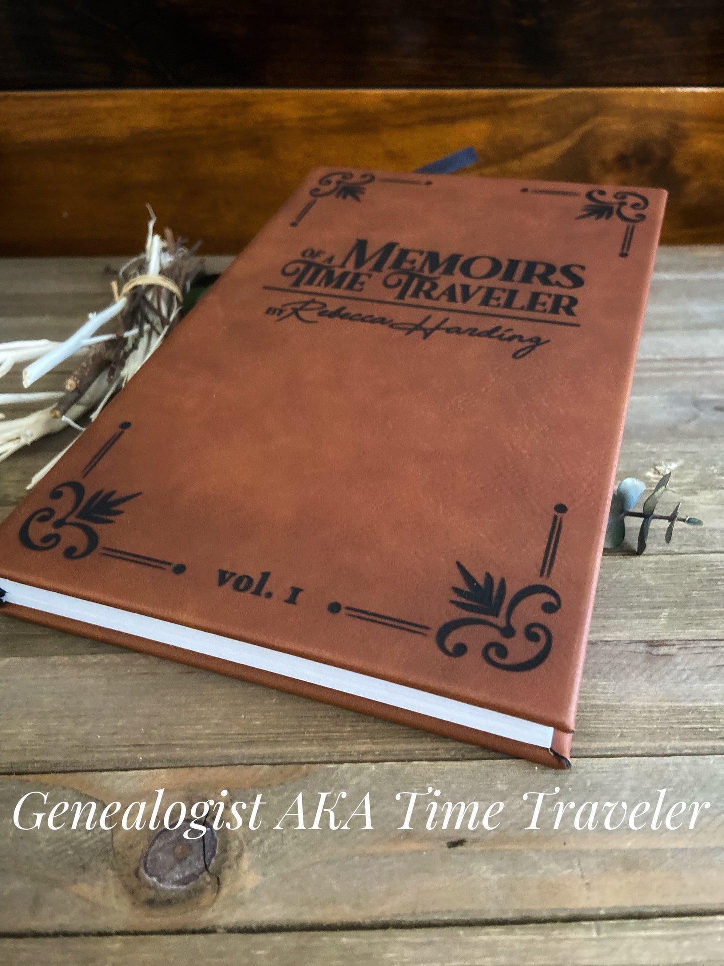Genealogy Gift, Family History, Genealogy Journaling, Personalized Diary Journal, Family Tree