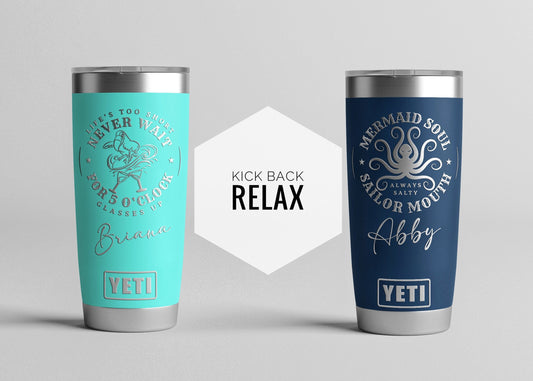 Boaters Vacation Engraved Personalized YETI® 20oz or Polar Camel 20oz, First Mate,  Captain, Boat, Offshore, Gift for Him Her, Yacht Gift