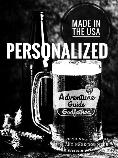 Godfather Gift, Godfather proposal, Godfather Personalized Glass, Godfather Birthday, Godfather Thank You