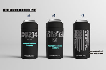 Military Retirement Gift, Military Veteran Gift, DD214 Gift, Personalized FrostBuddy Universal for Veterans,