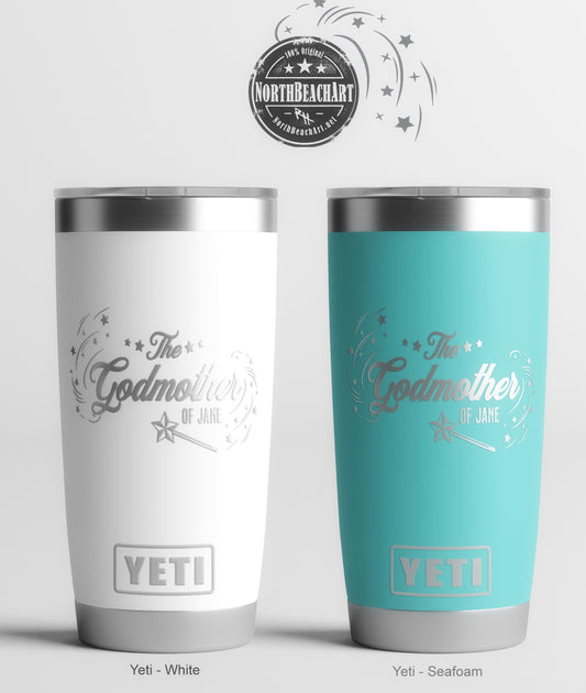 Godmother Gift Yeti® or Polar® Camel Insulated Tumbler