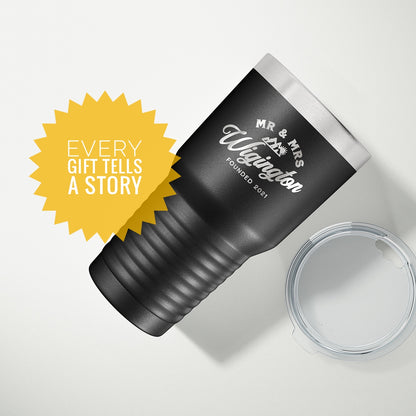 Personalized Tumbler, the Perfect Wedding gift!