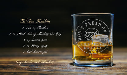1776 Rocks Glass